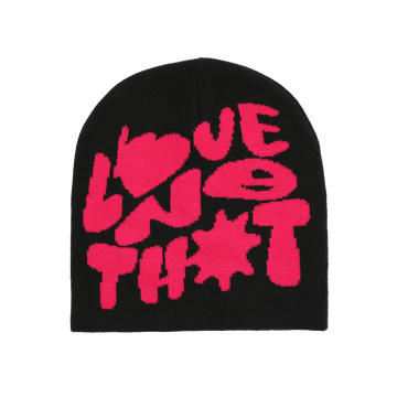 Love No Hoe Beanie (Black)