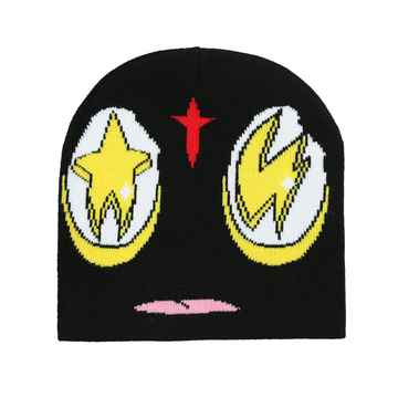 Star Bolt Glo Beanie (Black)