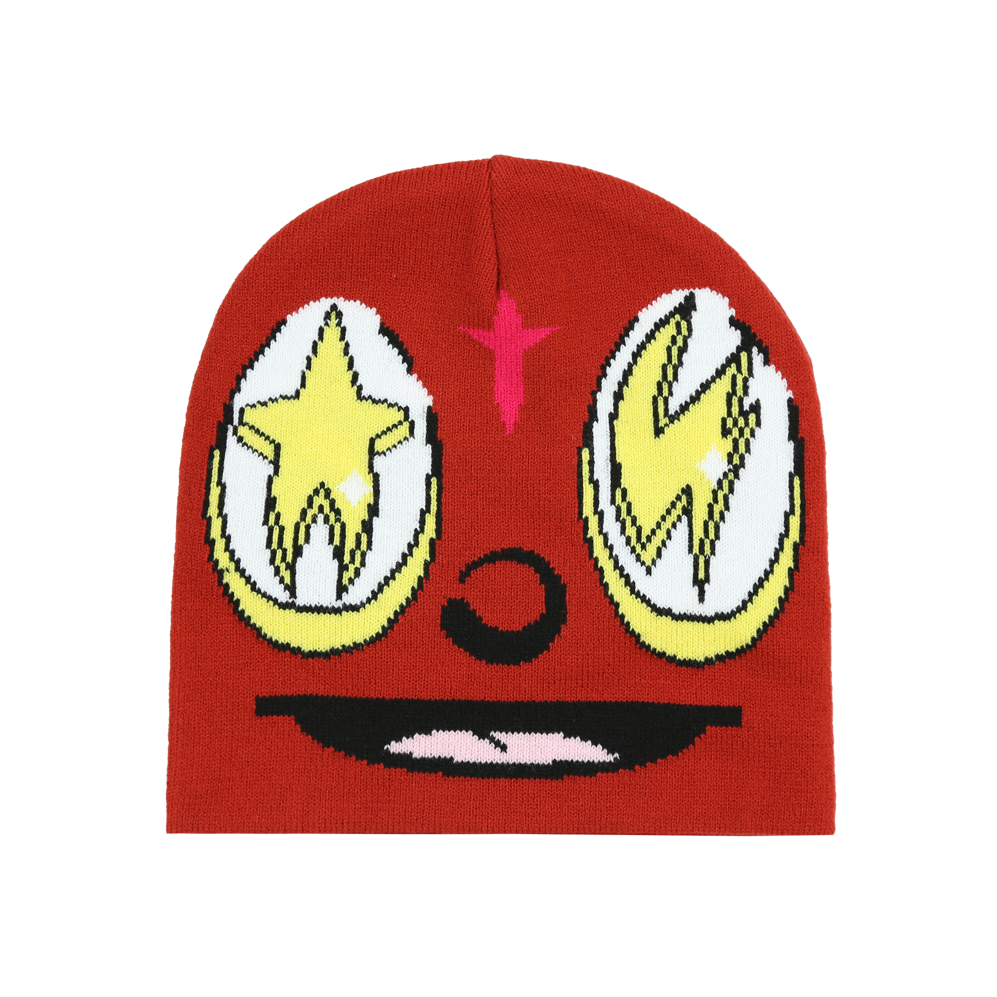 Star Bolt Glo Beanie (Red)