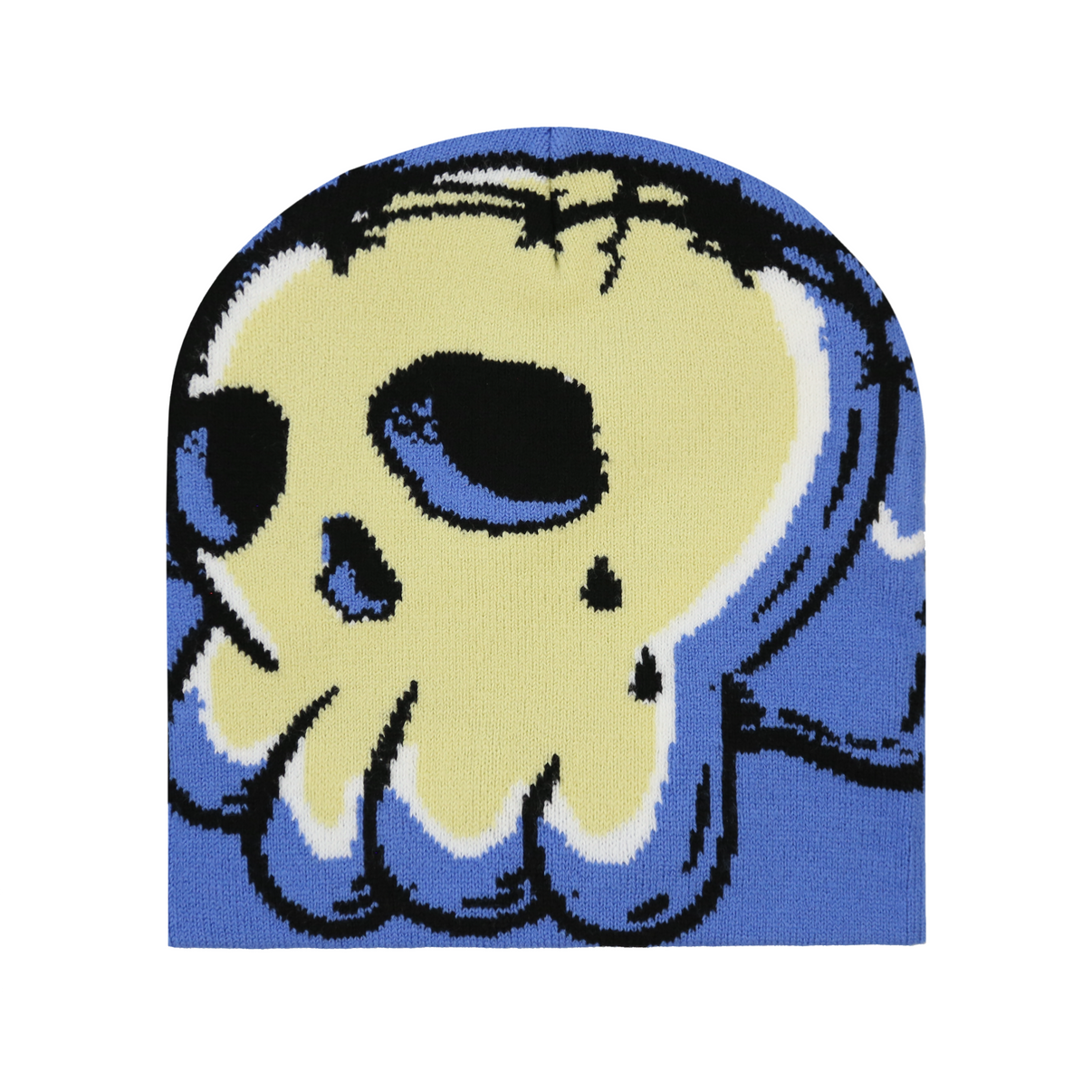 帽子 Glo Skull Beanie(blue) New Chief Keef Glo Gang Graphic Unisex Skull Cap Y2K Winter