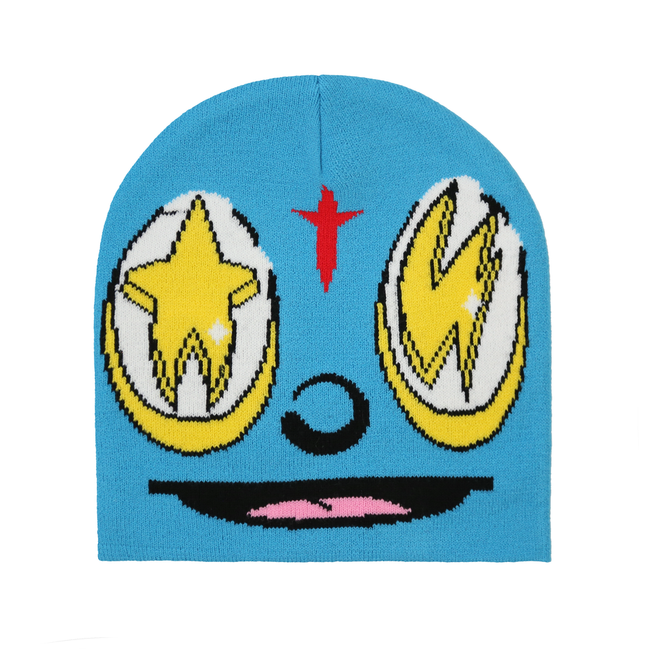 GLO GANG Star Bolt Beanie (Red) main image 0