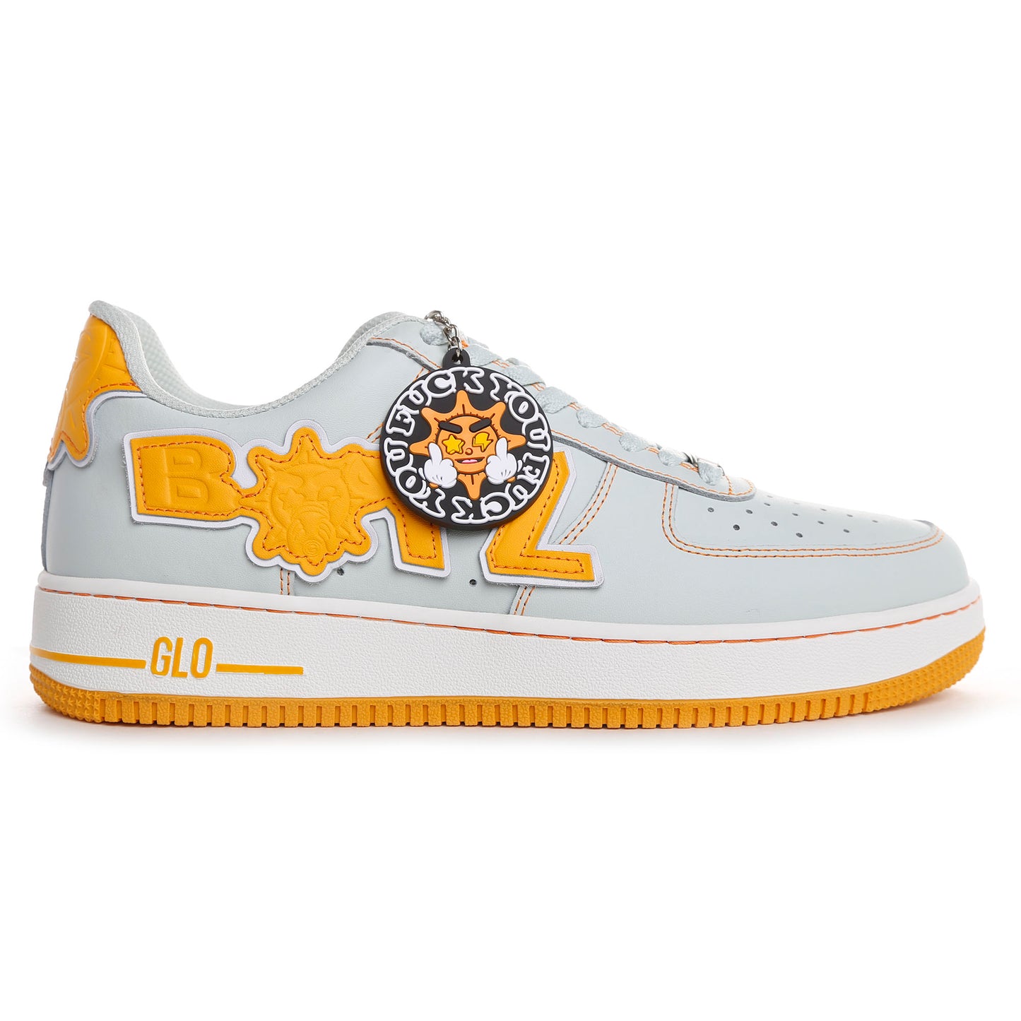 Glory Boyz Glory 1's (Cool Grey/Orange)