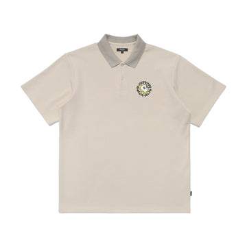 Malbon x Gloryboyz Polo (Bone)