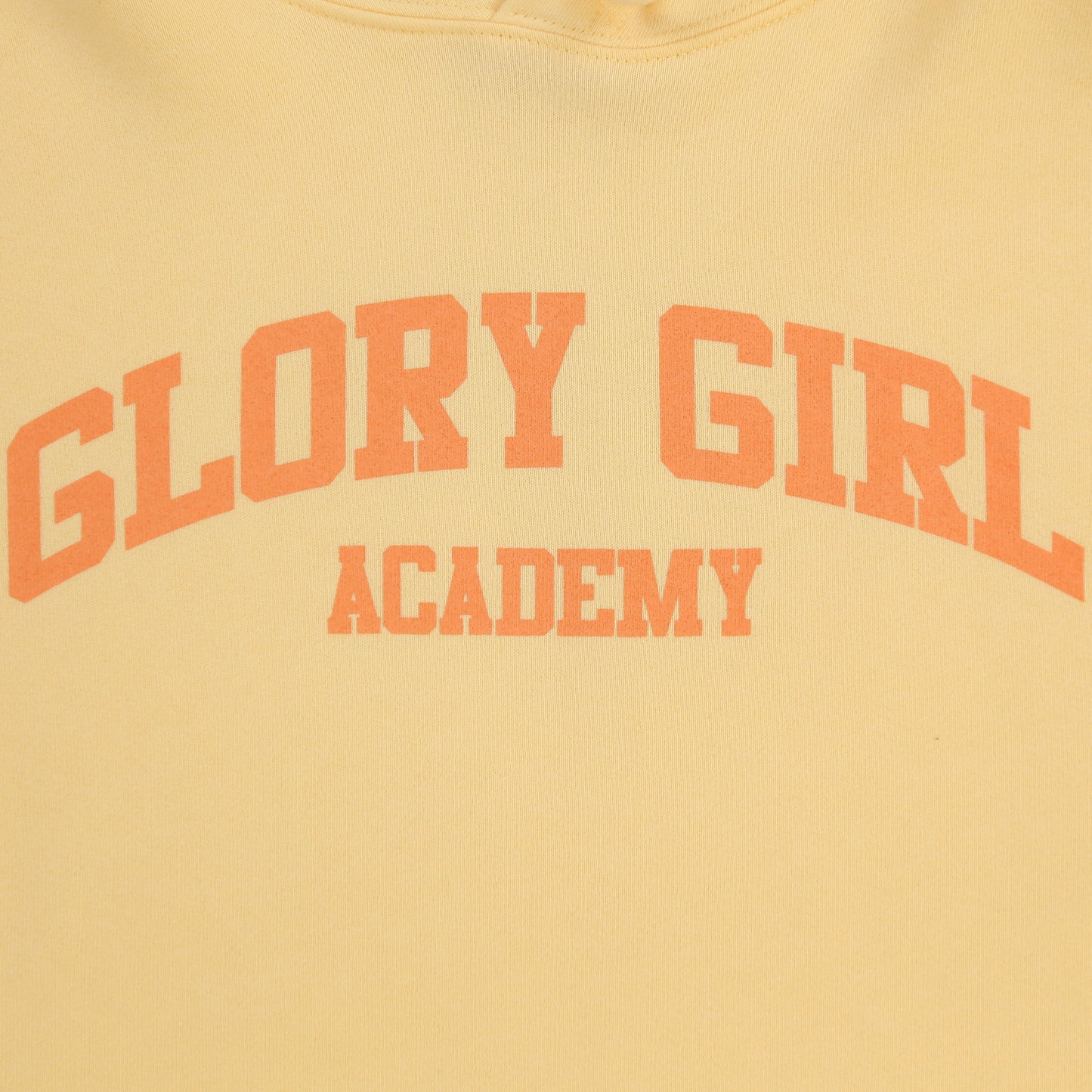 Glory Girl Academy Crop Hoodie (Creamsicle)