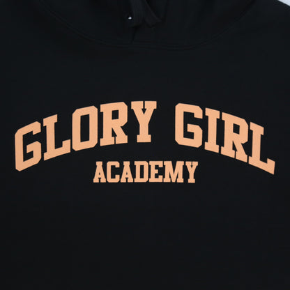 Glory Girl Academy Crop Hoodie (Black)