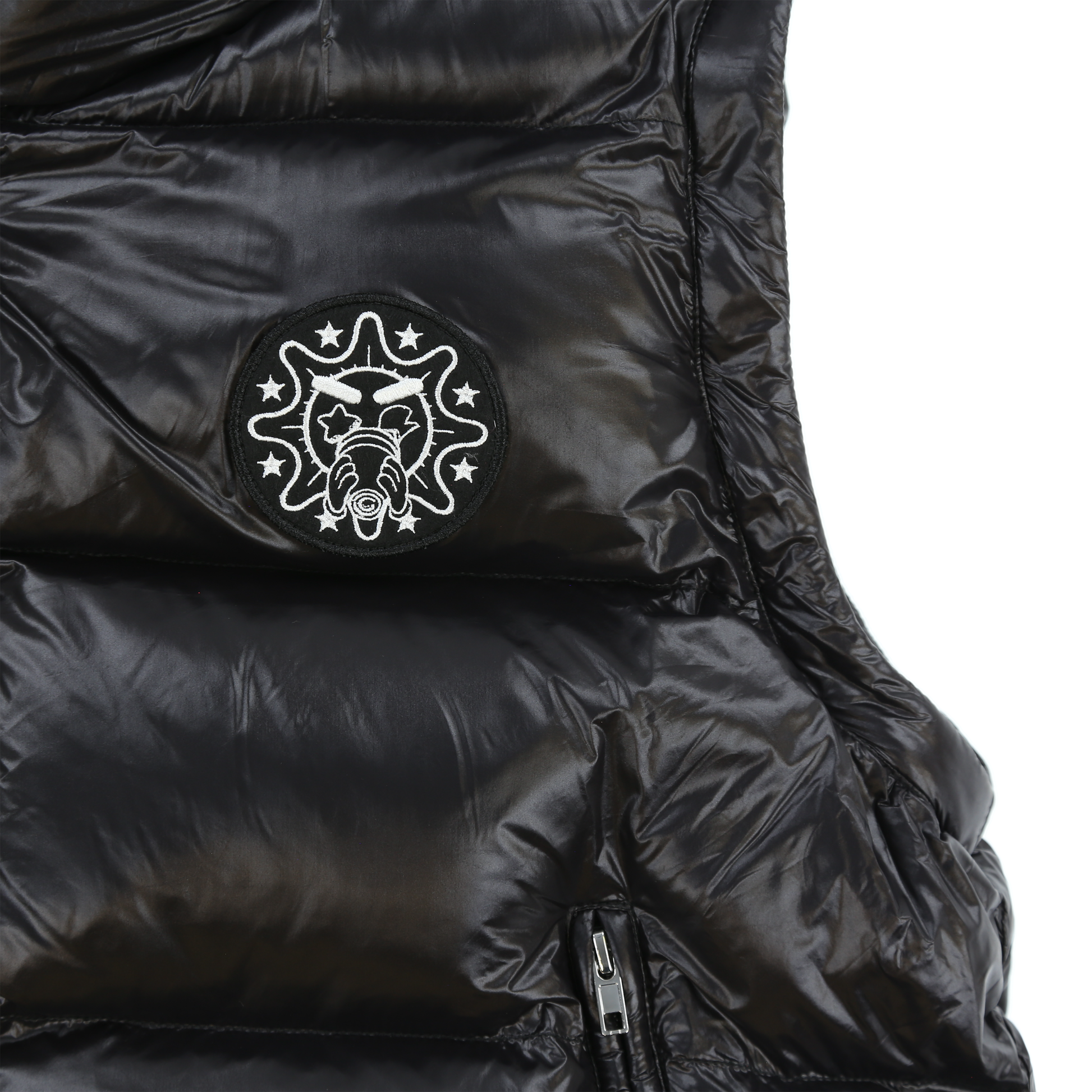 Glocler Flare Collar Puffer Jacket (Black) – Glo Gang Worldwide