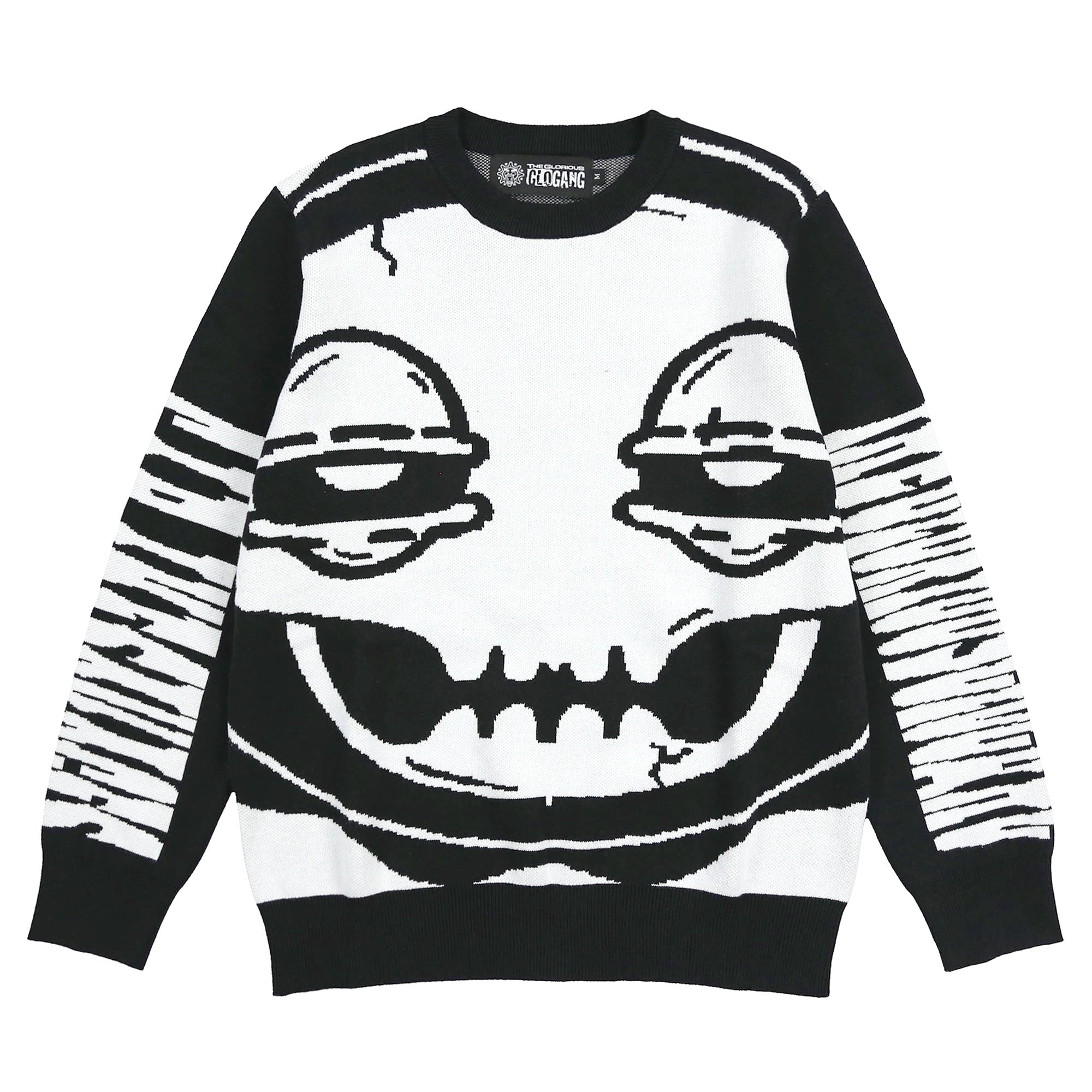 Glo Skull Knit Sweater