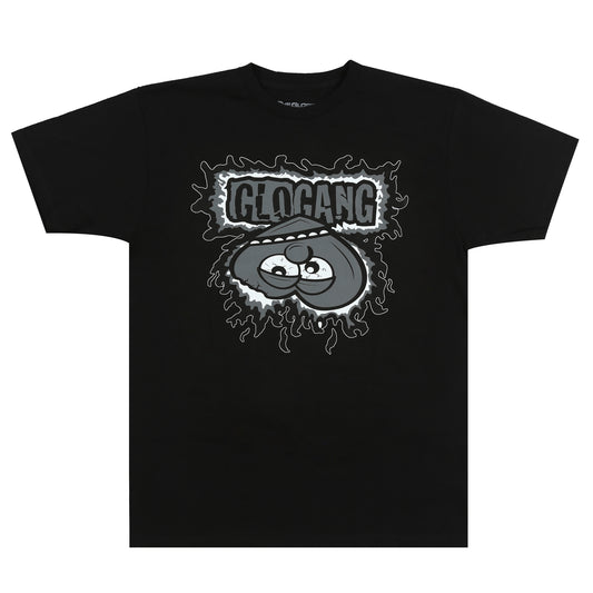 Glo Love Flamed Tee (Black)