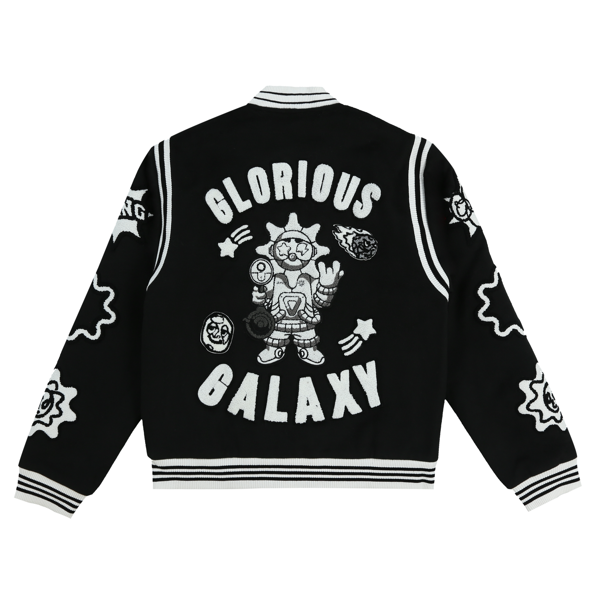 Galaxy 2025 varsity jacket