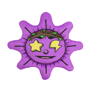 Glo Sun Thorn 30" Pillow (Purple)